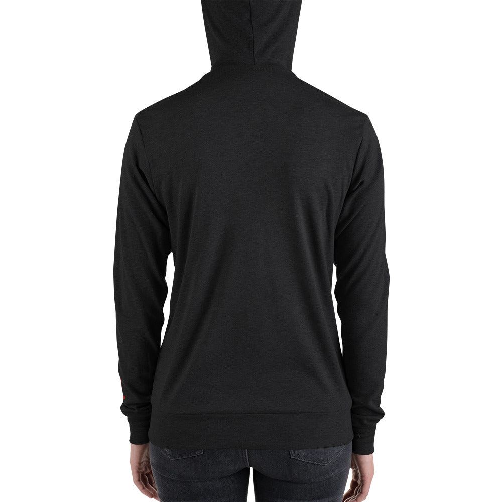 Unisex zip hoodie