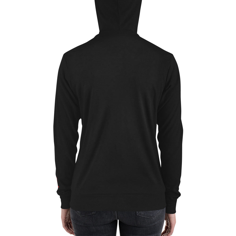 Unisex zip hoodie